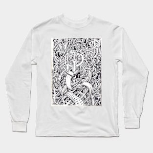 The Clocktower by Brian Benson Long Sleeve T-Shirt